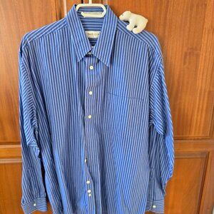 VanHeusen blue pin shirt long sleeve